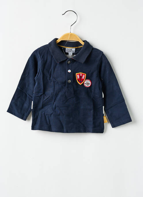 Polo bleu NANO & NANETTE pour garçon