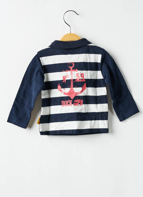 Polo bleu NANO & NANETTE pour garçon