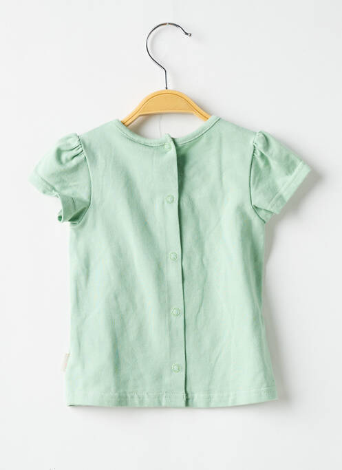 T-shirt vert P'TIT BISOU fille