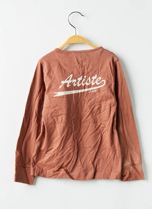 T-shirt marron MARESE pour garçon