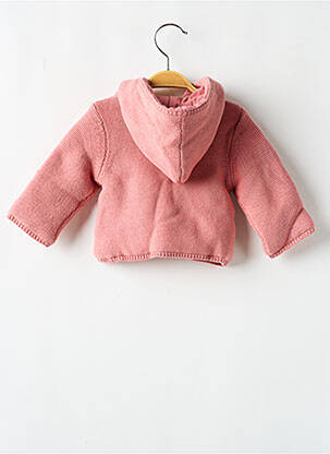 Veste casual fermeture boutonnée sur le devant rose MARESE fille