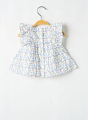 Blouse manches courtes manches courtes blanc MARESE fille