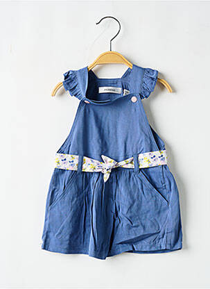Robe mi-longue fines bretelles fines bretelles bleu MARESE fille