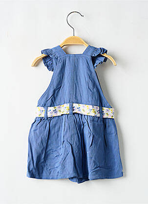 Robe mi-longue fines bretelles fines bretelles bleu MARESE fille