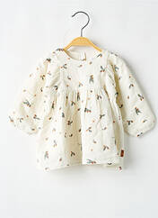 Robe mi-longue beige P'TIT BISOU pour fille seconde vue