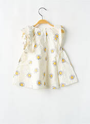 Robe mi-longue jaune P'TIT BISOU pour fille seconde vue