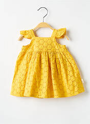 Robe mi-longue jaune P'TIT BISOU pour fille seconde vue