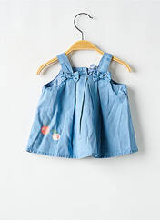 Top bleu P'TIT BISOU pour fille seconde vue