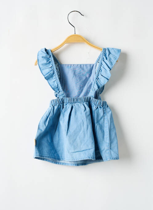 Robe mi-longue bleu P'TIT BISOU pour fille