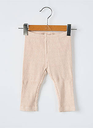 Legging slim taille élastique beige MARESE fille