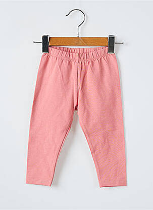Legging slim taille élastique rose MARESE fille