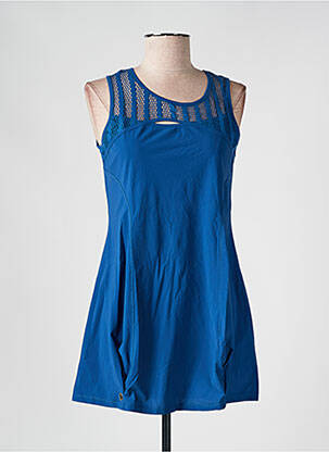 Robe courte bleu MALOKA pour femme