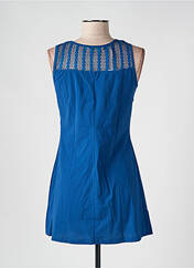 Robe courte bleu MALOKA pour femme seconde vue