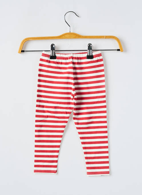 Legging rouge NANO & NANETTE pour enfant