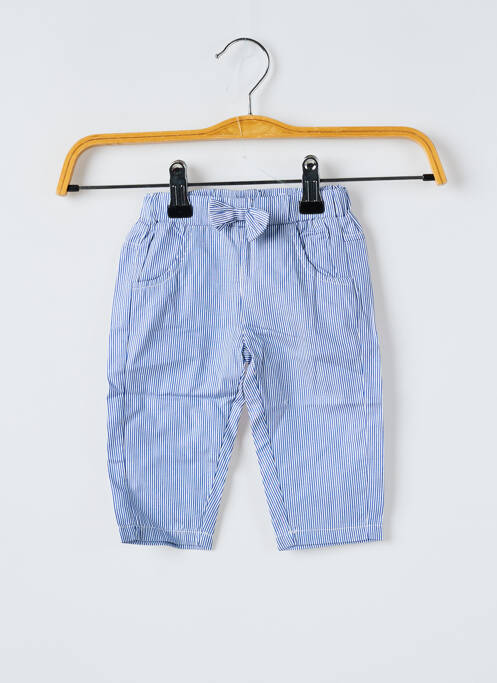 Pantalon droit bleu P'TIT BISOU pour fille