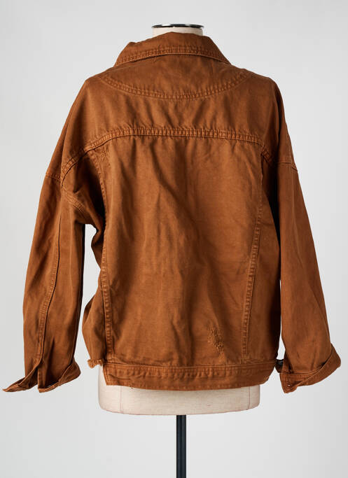 Veste casual marron MELLY & CO pour femme