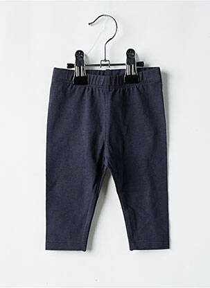 Legging stretch taille élastique gris P'TIT BISOU fille