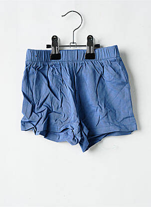 Short taille normale taille élastique bleu MARESE fille