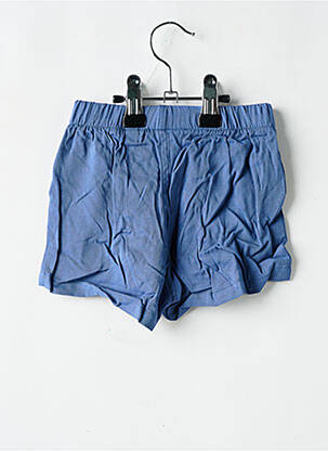 Short taille normale taille élastique bleu MARESE fille