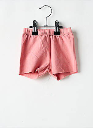 Short stretch taille élastique rose MARESE fille