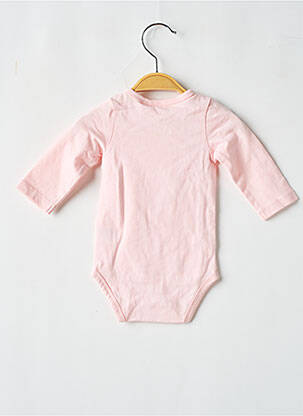 Body lingerie stretch rose P'TIT BISOU fille