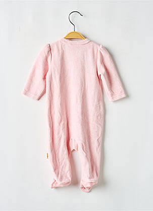 Pyjama fermeture pressionnée rose P'TIT BISOU fille