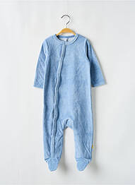 Pyjama fermeture pressionnée bleu P'TIT BISOU garcon