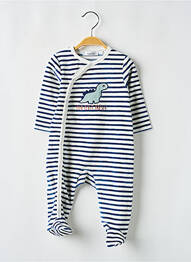 Pyjama fermeture pressionnée bleu MARESE garcon