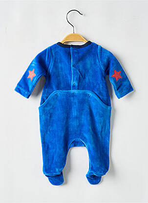 Pyjama fermeture pressionnée bleu MARESE garcon