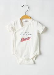 Body lingerie beige MARESE pour enfant seconde vue