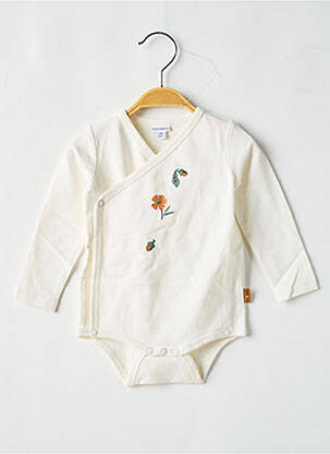 Body lingerie beige P'TIT BISOU pour fille