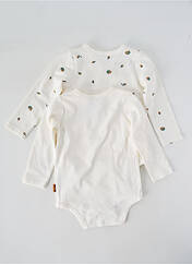 Body lingerie beige P'TIT BISOU pour fille seconde vue