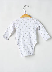 Body lingerie gris P'TIT BISOU pour fille seconde vue