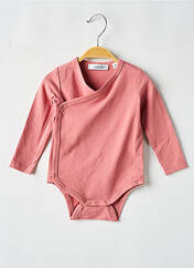 Body lingerie rose MARESE pour fille seconde vue