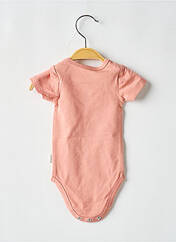 Body lingerie rose P'TIT BISOU pour fille seconde vue