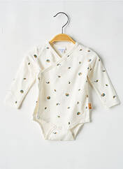 Body lingerie beige P'TIT BISOU pour garçon seconde vue