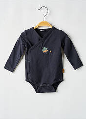 Body lingerie gris P'TIT BISOU pour garçon seconde vue