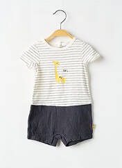Combishort gris P'TIT BISOU pour fille seconde vue