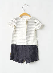 Combishort gris P'TIT BISOU pour fille seconde vue