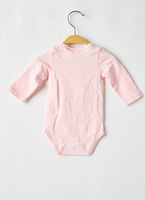 Body lingerie stretch rose P'TIT BISOU fille