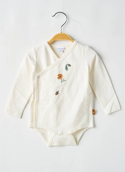 Body lingerie beige P'TIT BISOU pour fille