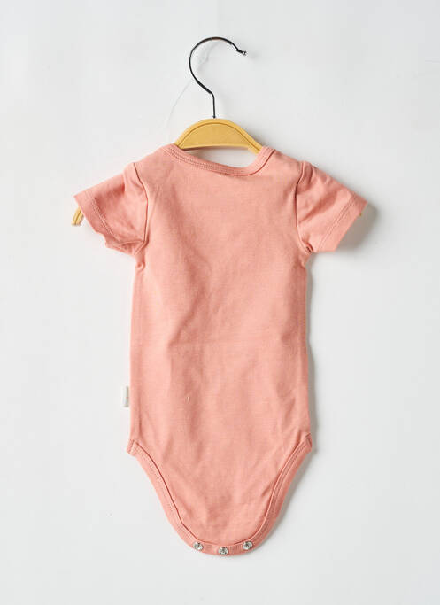 Body lingerie rose P'TIT BISOU pour fille