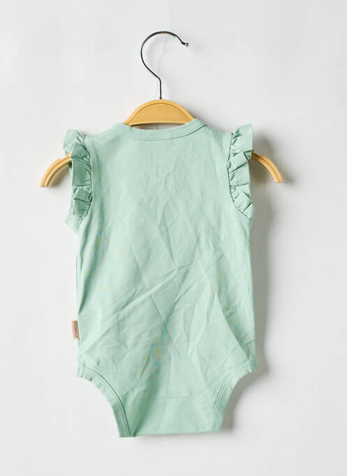 Body lingerie vert P'TIT BISOU pour fille
