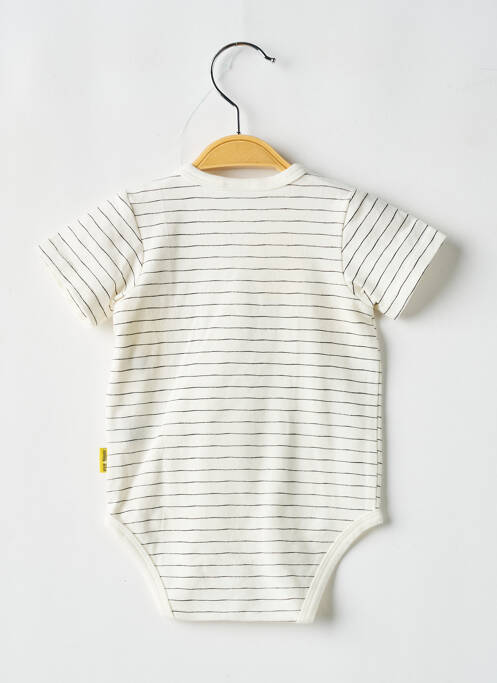 Body lingerie beige P'TIT BISOU pour garçon