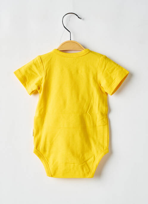 Body lingerie jaune P'TIT BISOU pour garçon