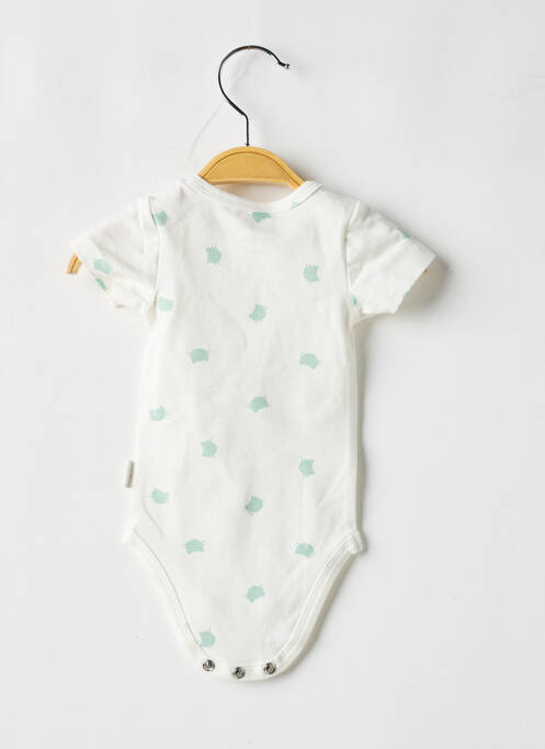 Body lingerie vert P'TIT BISOU pour garçon