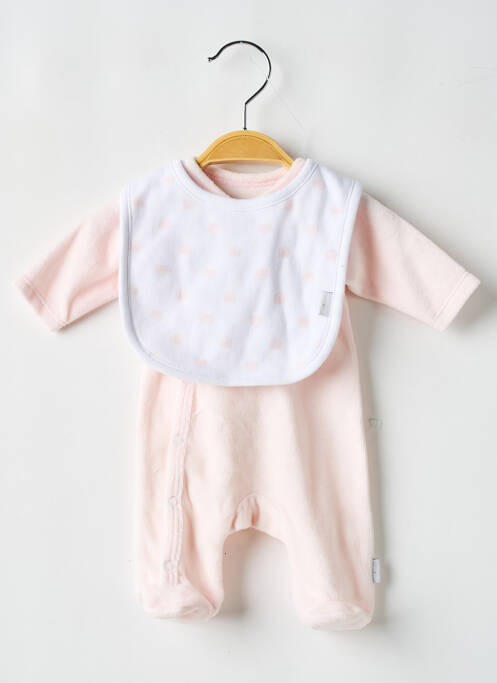 Pyjama rose P'TIT BISOU pour fille