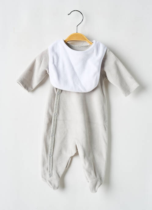 Pyjama gris P'TIT BISOU pour garçon