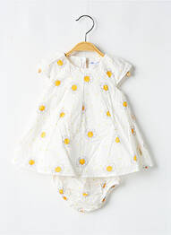 Ensemble short tissage popeline jaune P'TIT BISOU fille