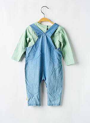 Ensemble pantalon manches longues vert P'TIT BISOU garcon